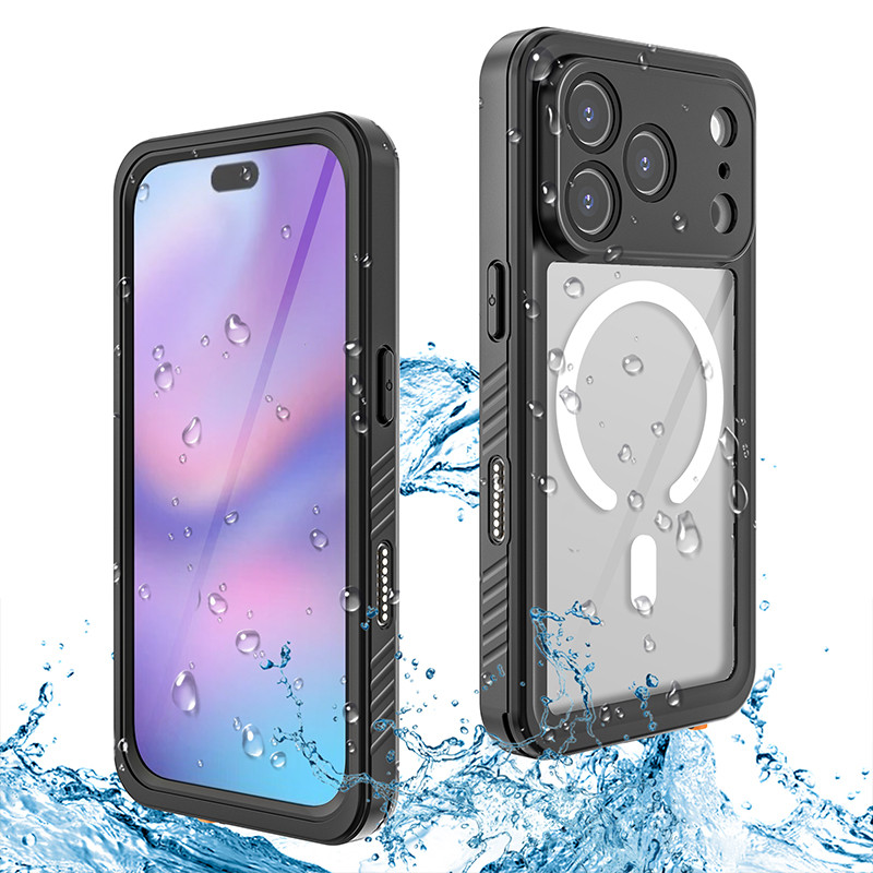 Ốp lưng chống nước cho iPhone 17 Pro Max / i17 Air Rain Cover Vỏ ống thở ngoài trời siêu chống sốc