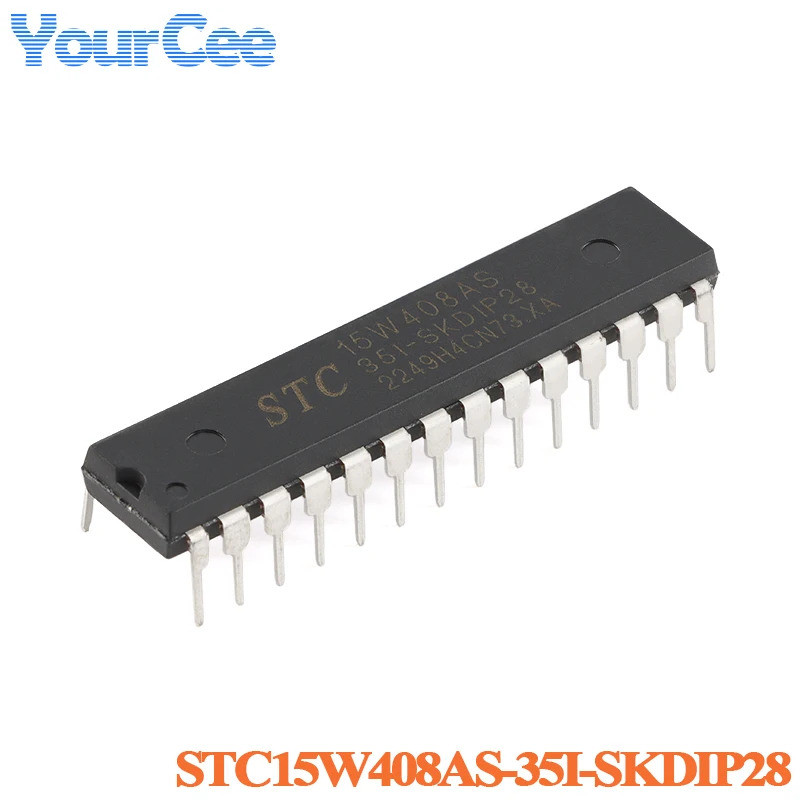 5 Cái / 1 PC STC15W408AS-35I SKDIP28 Tăng Cường 1T 8051 Microcomputer Đơn-Chip MCU 15W408AS 35I SKDI