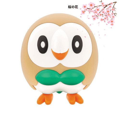 BANDAI SPIRITS Bộ sưu tập mô hình Pokémon Quick 10 Rowlet đã phân màu