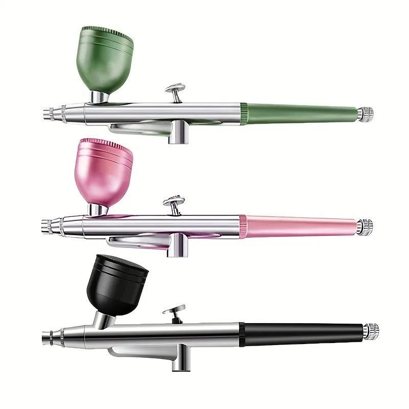 Hành Động Đơn Airbrush Airbrush Dụng Cụ Phun Oxy Xịt Tranh Xăm Làm Móng Tay Nội Thất Sửa Chữa Bánh T