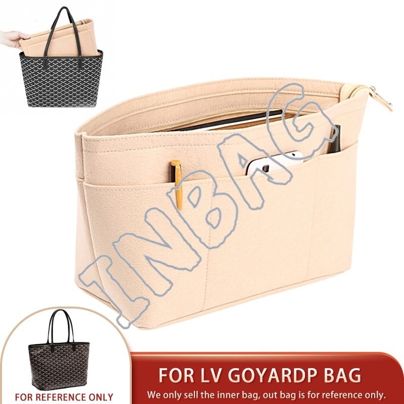 OC8 Cho Goyard LOUIS GM PM Nỉ Chèn Túi Tổ Chức, Du Lịch Tote Trang Điểm Bên Trong Ví Đựng Mỹ Phẩm Ló