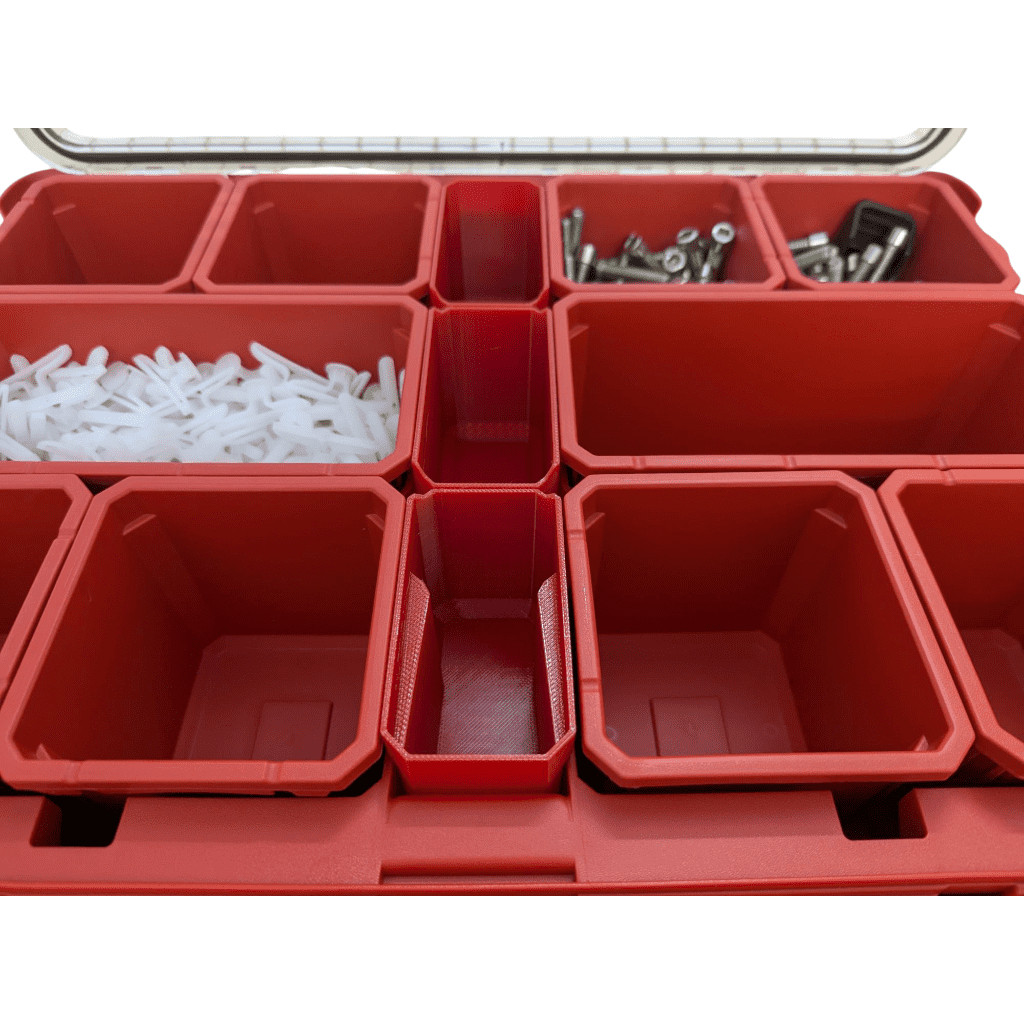 Bộ 3 khay giữa cho thùng Milwaukee packout 8430 (thùng cao)