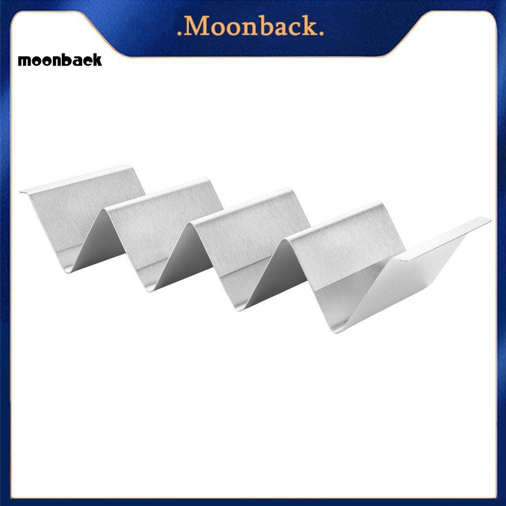 < moonback > Giá đỡ Burrito cho nhà bếp Giá đỡ Burrito bằng thép không gỉ Giá đỡ Taco Burrito Giá đỡ