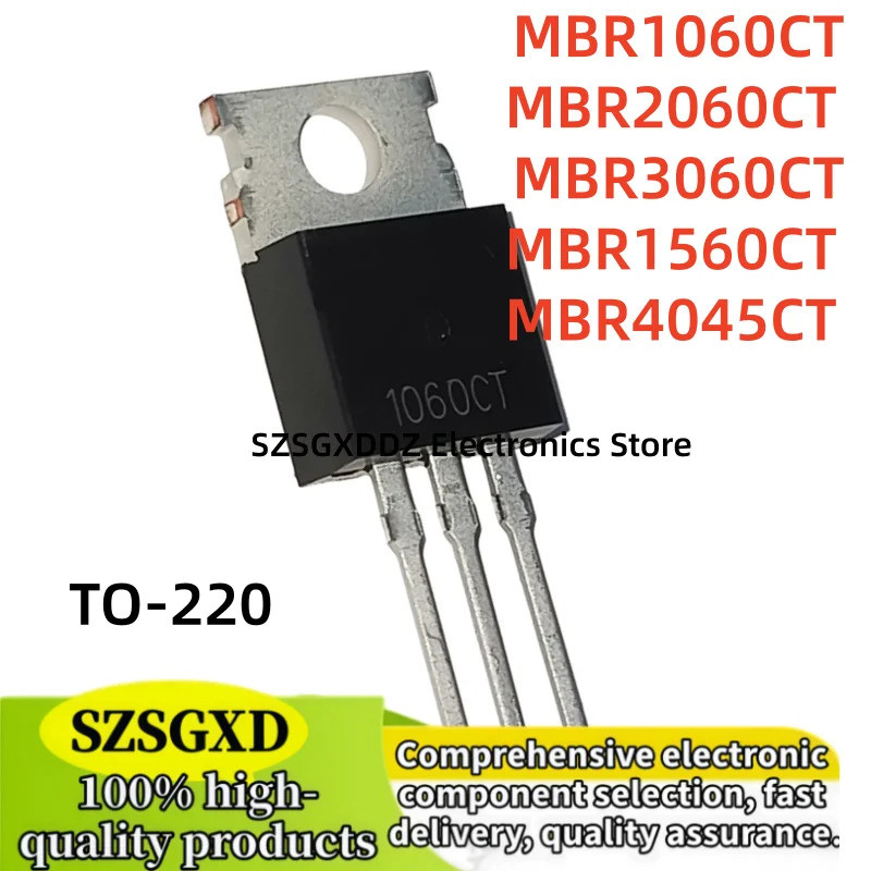 5 Chiếc MBR1060CT MBR1060 MBR2060CT MBR2060 MBR1560CT MBR1560 MBR3060CT MBR3060 MBR4045CT MBR4045CT 