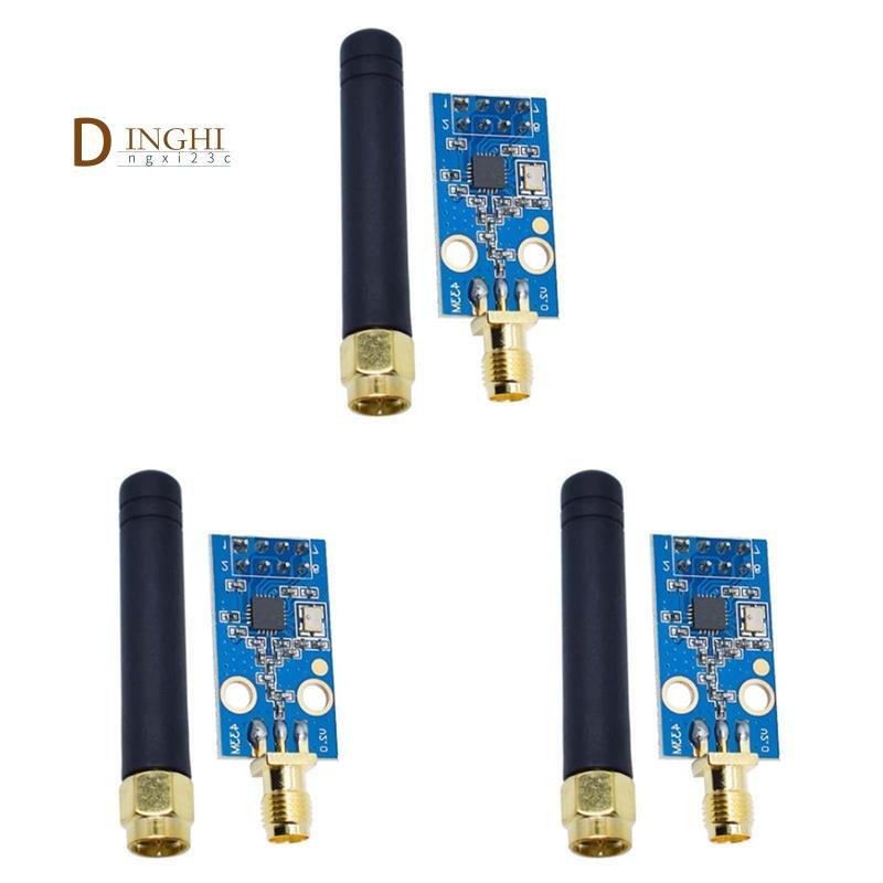 Mô-đun không dây CC1101 với Mô-đun thu phát không dây Ăng-ten SMA để tăng cường tín hiệu 3 bộ