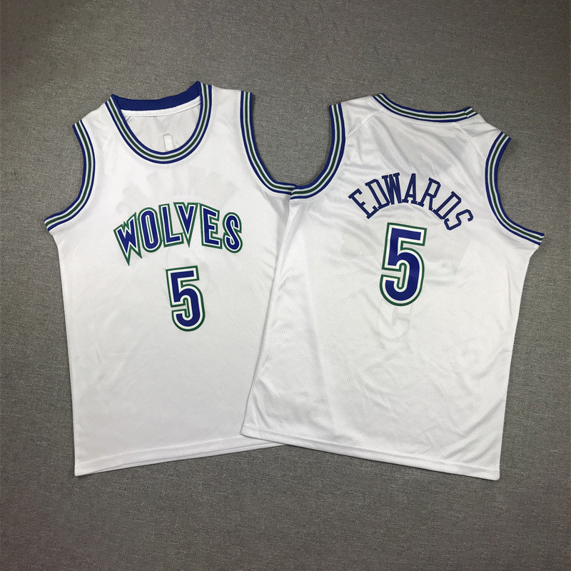Lobos Delbosk 5 Edwards ❈ ✷ Camiseta De Baloncesto Deportivo