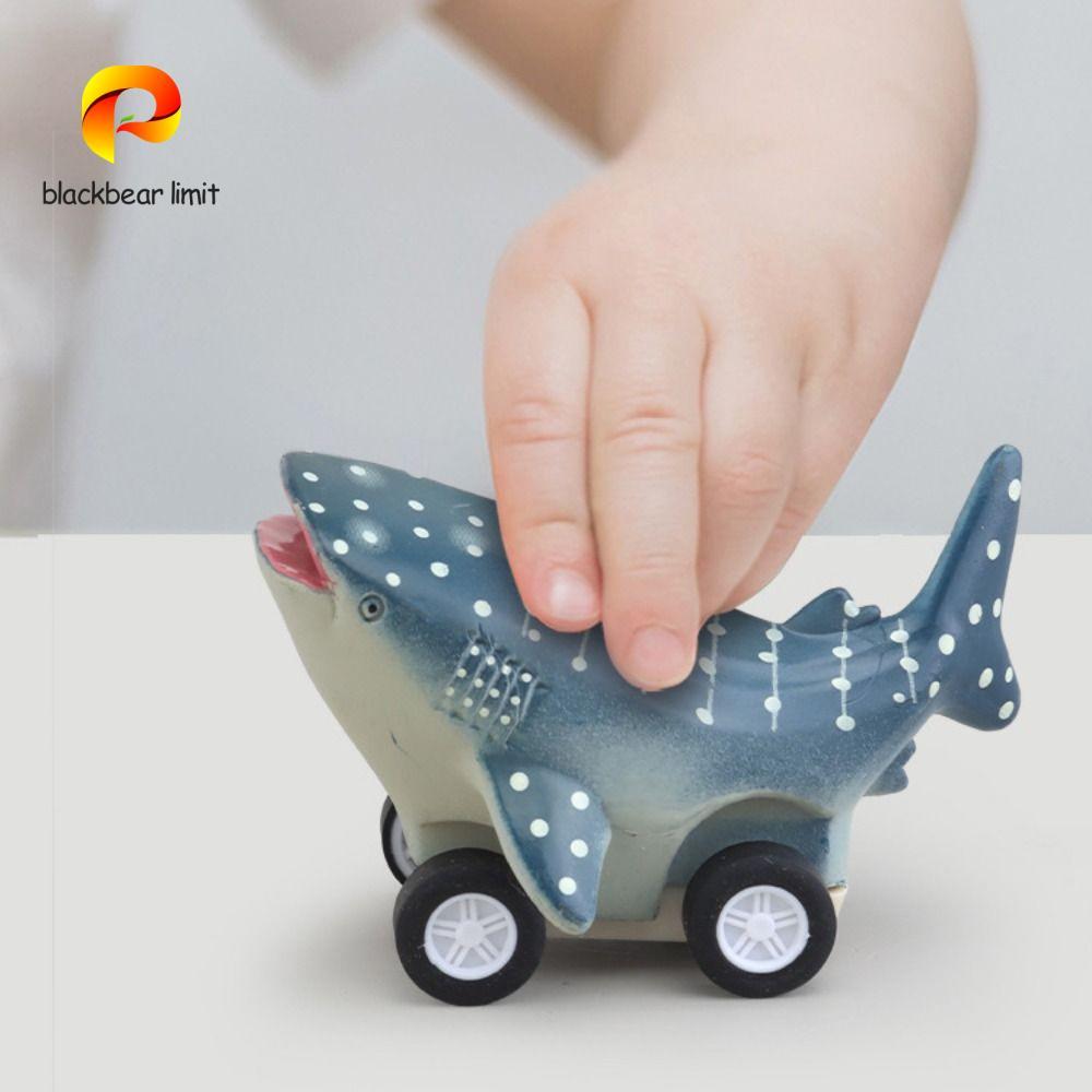 blackbear limit BLACKBEAR LIMIT Press and Go Car Toy, Great White Shark Shark Shark Dolphin Inertia 