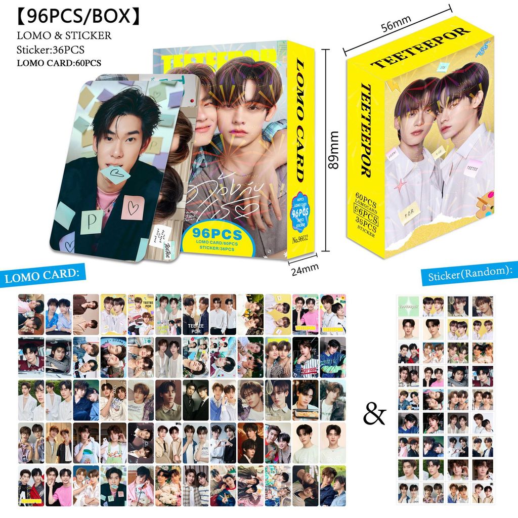 92-96 Chiếc Ngôi Sao Thái TEETEPOR TTP Lomo Cards 2Tee BL TheeWave PoohPavel Ohm Pawat BKPP Pondphuw