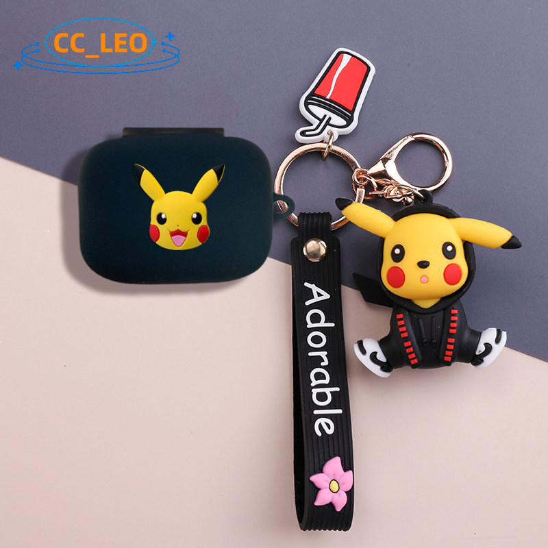 Suitable for B&O Beoplay EX Case B&O Beoplay Eleven Cartoon Keychain Pendant Cute Silicone Soft Case