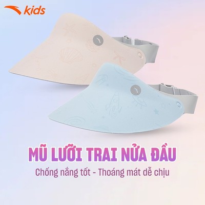Anta Kids Mũ Lưỡi Chai Che Nắng Cho Bé Phù 4 - 8 tuổi 3926B9236 Thoáng Mát