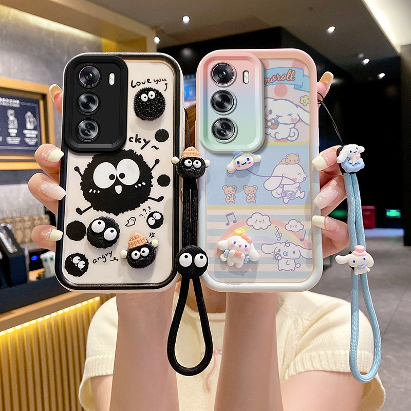 ốp lưng oppo reno 12 5g Ốp điện thoại búp bê 3D dễ thương cho ốp lưng oppo reno 12 5g