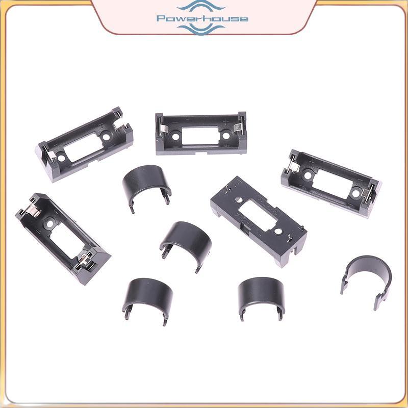 ĐIỆN 5 Chiếc Cắm CR123A Pin 16340 Hộp Pin LIR123A Hộp Bảo Quản Pin CR123A Vỏ Pin Cho PCB DIY.