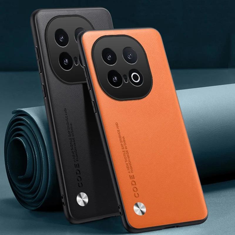 Ốp Da PU Sang Trọng Cho Vivo iQOO 13 Ốp Lưng Silicon Mờ Chống Sốc Bảo Vệ Toàn Diện Ốp Điện Thoại Cho