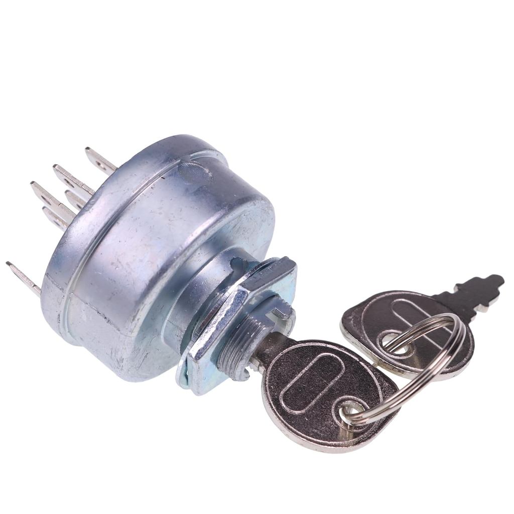 Công tắc đánh lửa 6 đầu với 2 phím 92377 092377MA MU092377 Tương thích với máy cắt tỉa Murray Oregon