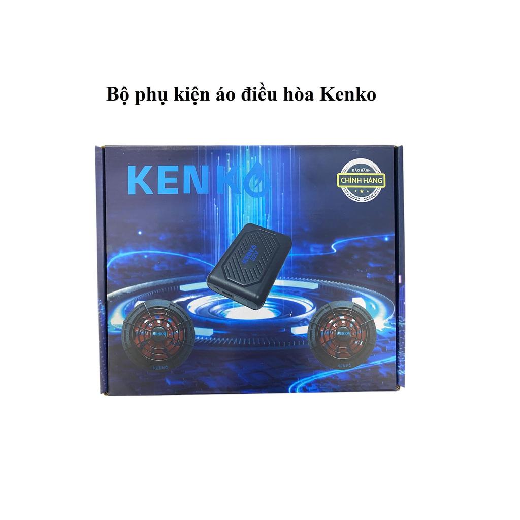 Bộ pin + quạt áo điều hòa Kenko dung lượng pin 36000mAh ( 22V - 32 tiếng )