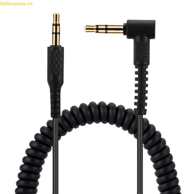 Cáp tai nghe Fol TangleFree Xoắn ốc 3 5mm cho màn hình Major2 Major3 Major4