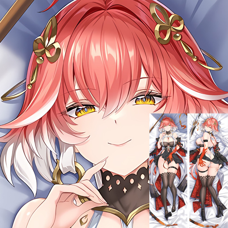 Wuthering Waves Changli Dakimakura 2WAY Gối Anime Gối Đệm