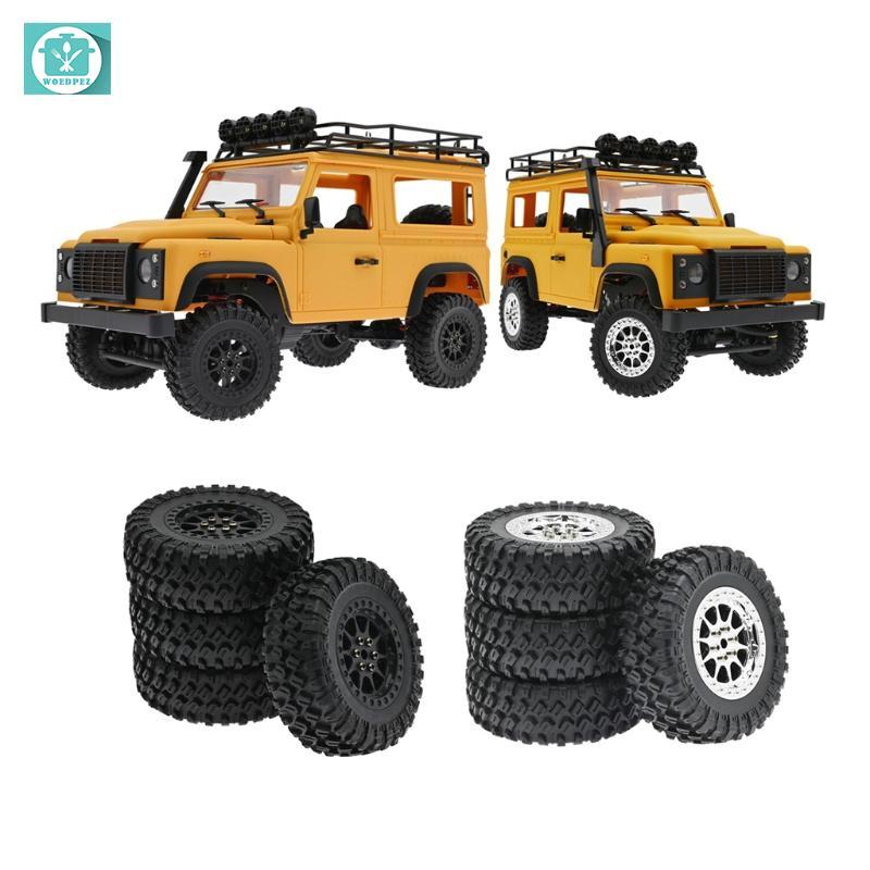 Lốp Cao Su Woedpez 4 Miếng Lốp Xe RC Cho MN90 MN91 MN99 MN99S 1 12 RC Racing