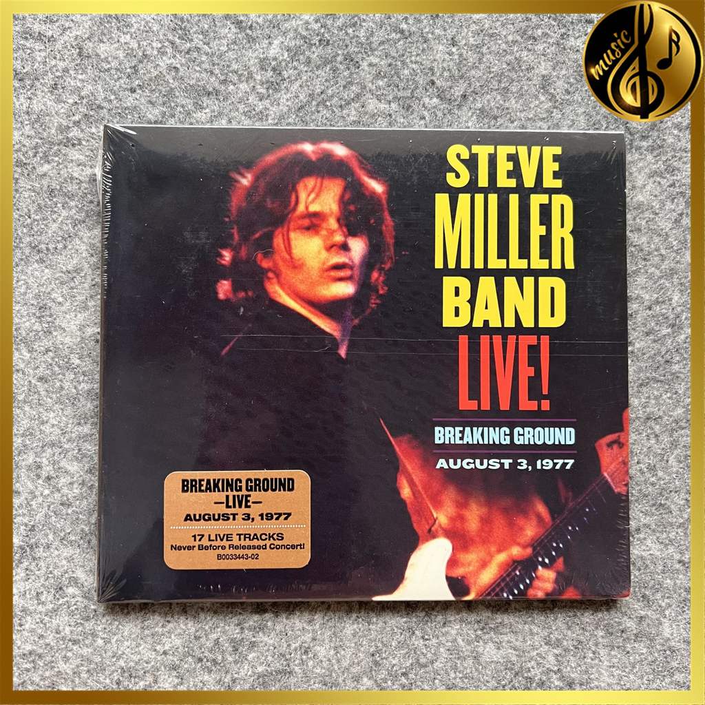 Steve Miller Band Live Breaking Ground August [Sealed] Brand New 1Z0768 VN-ZK0
