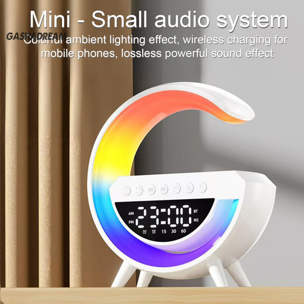 (gashadream) Loa không dây hình chữ G Tương thích Bluetooth 5.2 Loa hình chữ G 15w Bluetooth không d