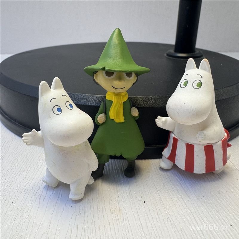 Phiên Bản Nhật Bản Hàng Số Lượng Lớn MOOMIN MOOMIN Họ Búp Bê MOOMIN Chất Béo Nhỏ Trang Trí Ngoại Vi 