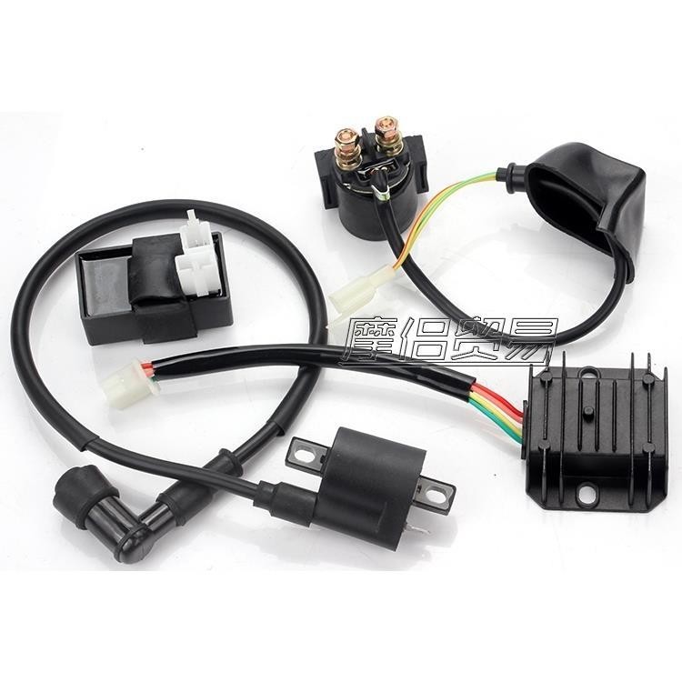 Phụ kiện ATV xe máy địa hình ATV CG125150250Gói điện áp cao Máy đánh lửa rơle