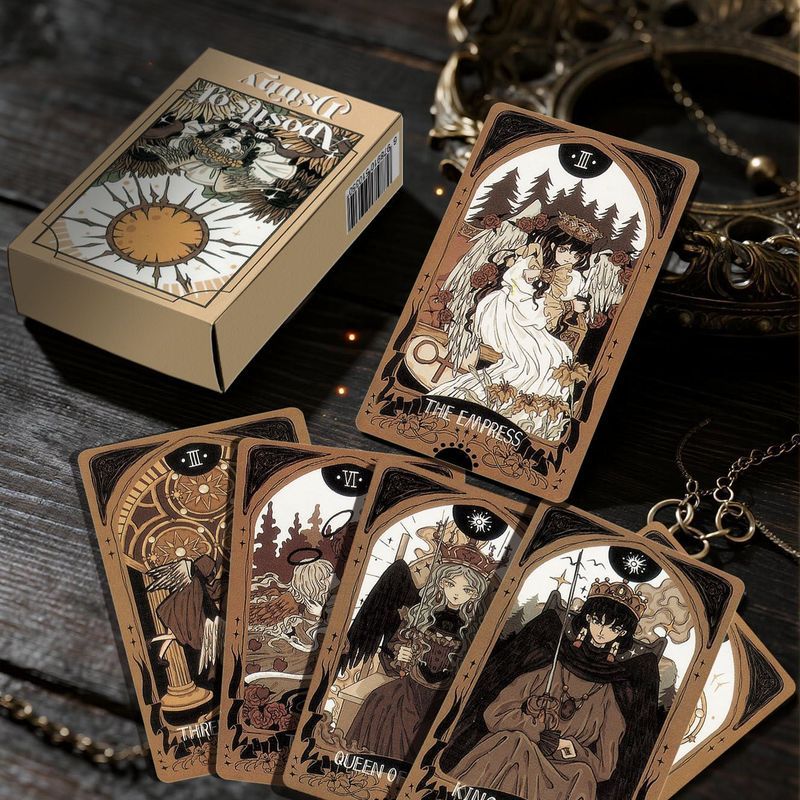 Weite Destiny Apostle Tower Card Carlo 78 Thẻ Người Mới Bắt Đầu Cổ Điển Giá Trị Cao Retro Thẻ Chính 