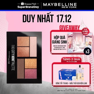  Bảng Phấn Mắt Maybelline New York 6 Màu The City Mini Palette 6.1g 