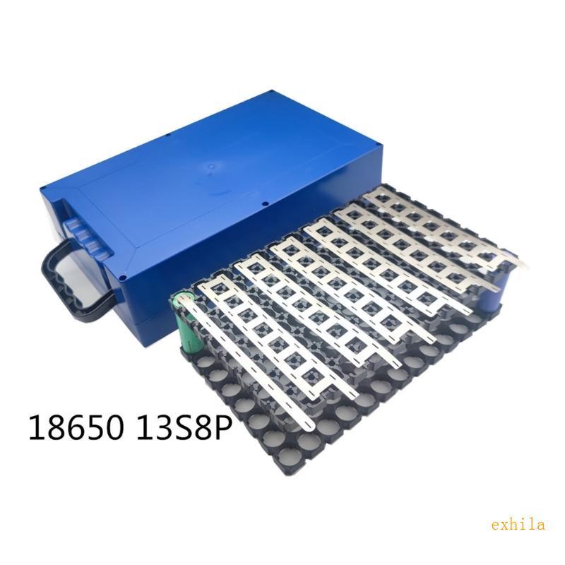 Exhila Độ Bền 48v20A Hộp 13S8P 14S8P 18650 Dành Cho Xe Đạp Điện Sử Dụng Dải Kim Loại Giá Đỡ Khả Năng