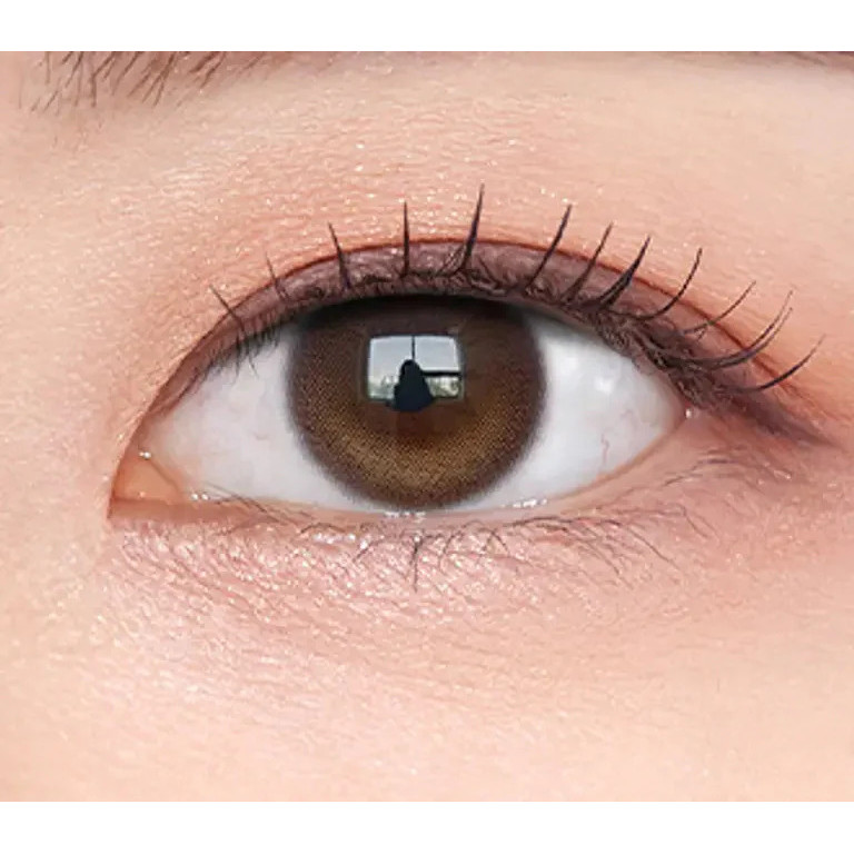 Ống kính tiếp xúc OLENS GLOWY NATURAL LATTE Brown 1 tháng 2P