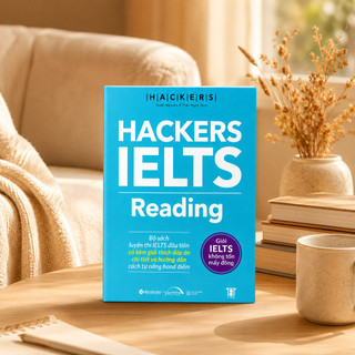 Sách - Hackers IELTS Reading - Luyện Thi IELTS Reading Band 3.0-6.0+ kèm lời giải chi tiết (Gamma)