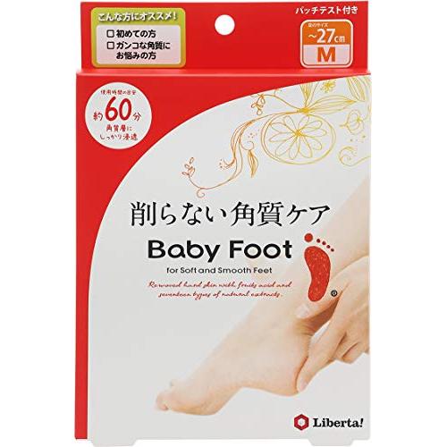 Mặt Nạ Tẩy Da Chết Chân Baby Foot Easy Pack 60 Phút Size M (27cm)/ Baby Foot Easy Pack 60min Type M 
