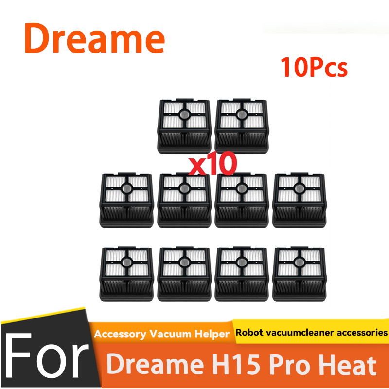 Phụ kiện bộ phận chân không nhiệt Dreame H15 Pro Heat  (Bộ lọc HEPA 10 CÁI)