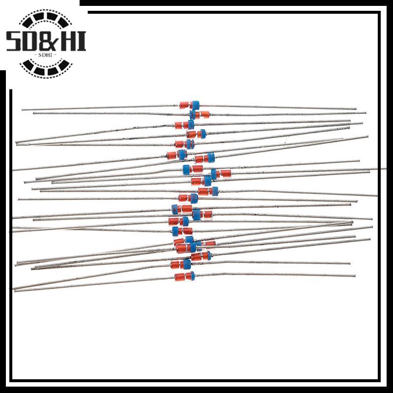 [SD & HI] 20 Cái 1N34A DO-35 diode dò germanium TV đài phát thanh pha lê AM / FM (vn)