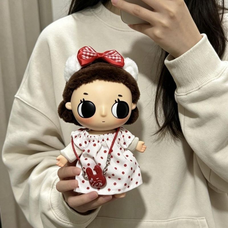 Búp Bê Phong Cách Mới POPMART POPMART Nyota Little Instant Series Sang Trọng Búp Bê Hộp Bí Ẩn Đồ Chơ