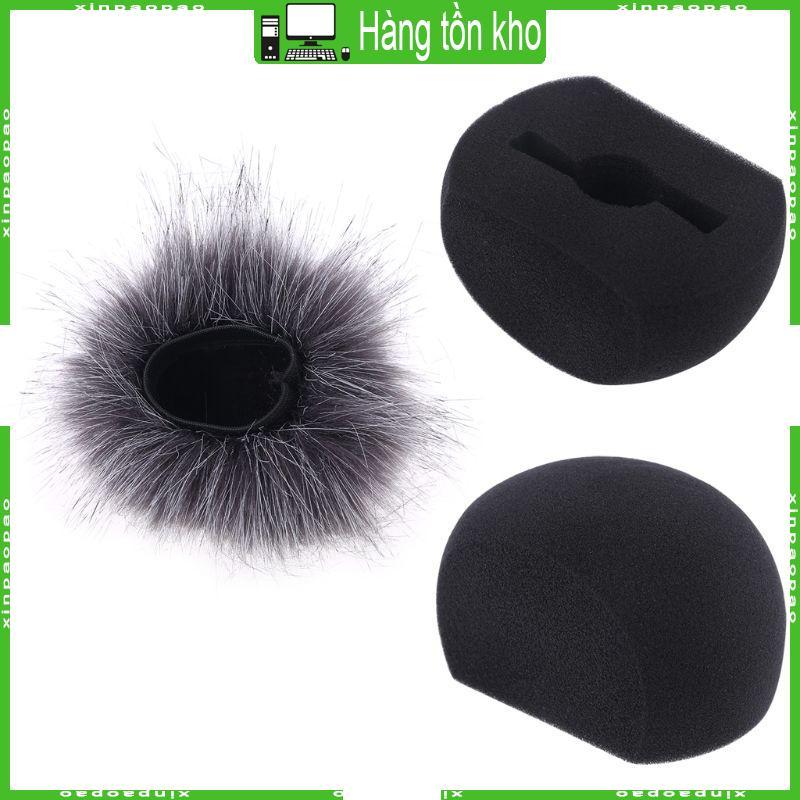 XI Xốp Xốp Mic Chống Gió Bao Lọc Muff Kính Chắn Gió Cho ZOOM H5 H6