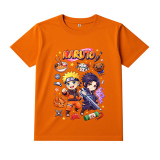 Áo Thun Trẻ Em NARUTO CHIBI, Chất Poly Thái , Có Size Lớn Từ 7-95kg, Nhiều Màu Áo, Size To Nhắn Shop, ANAMKIDS