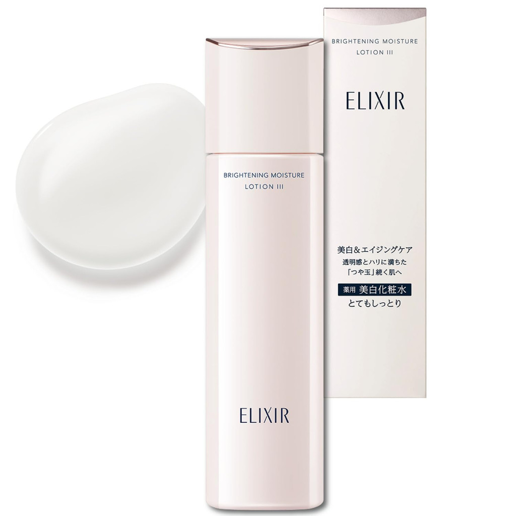 Elixir (ELIXIR) 【Chính thức】 ELIXIR WHITE (Trắng) Nước hoa hồng làm sáng WT 3 rất ẩm 170mL