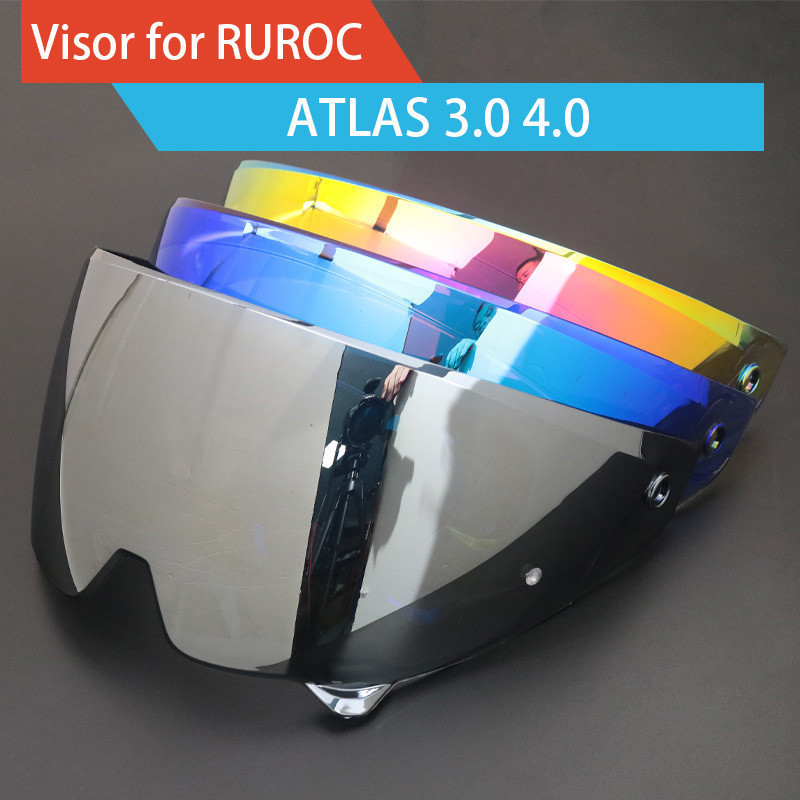 [2025NEW] 2025NEWNew Fit RUROC Ronin ATLAS 3.0 4.0 Mũ bảo hiểm ngày đêm đa năng Phụ kiện nhãn dán đổ