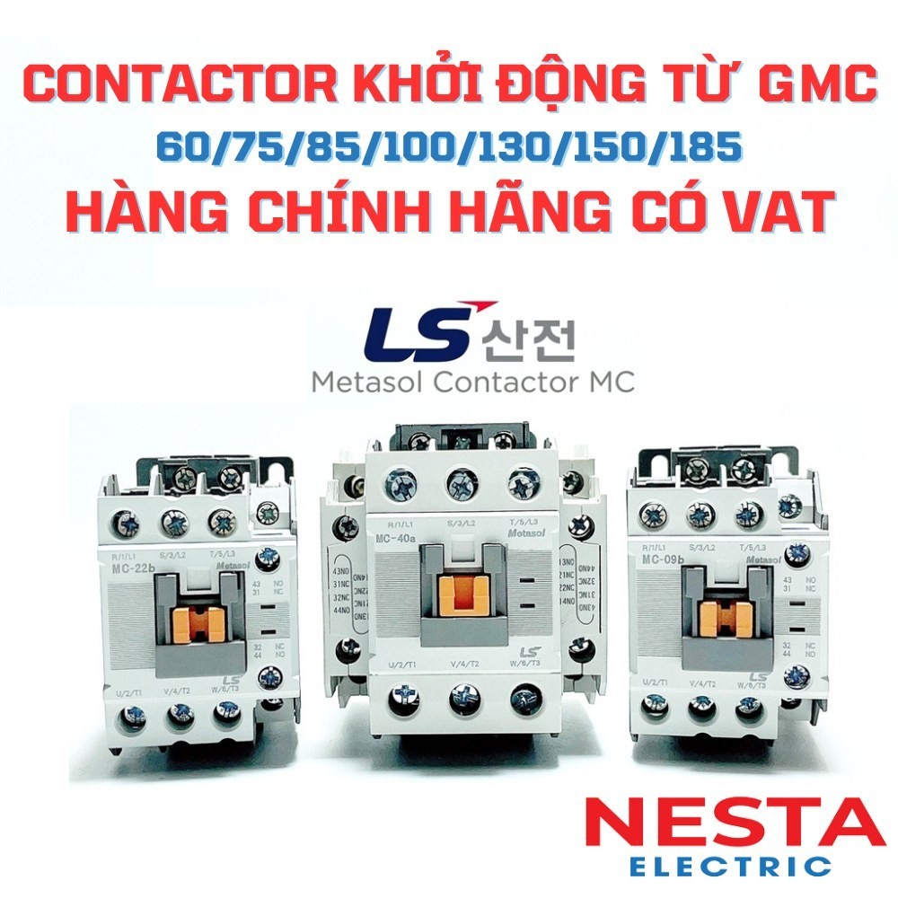 Khởi Động Từ LS MC Contactor 65/75/85/100/130/150/185A Hàng chính hãng, CÓ VAT