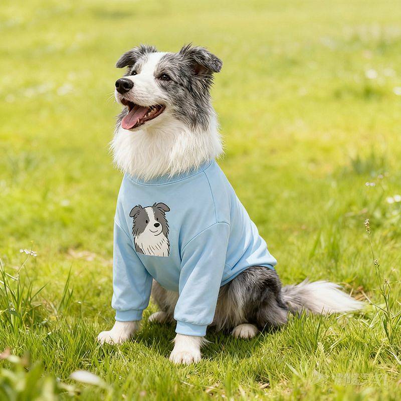 Dog Elbow Pad Cartoon Clothes Joint Protection Samoyed Labrador Pet Anti-Dirty Artifact Knee Pad out