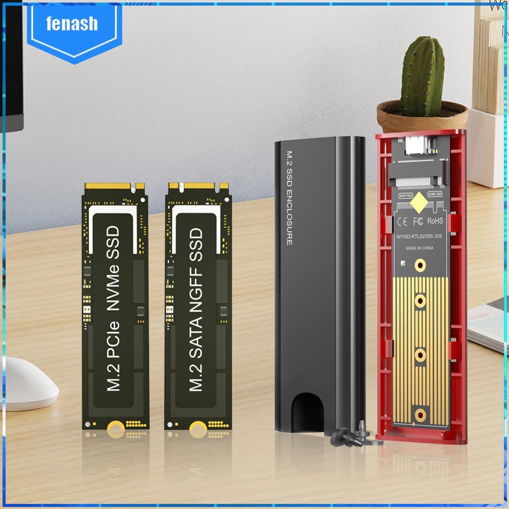 Vỏ SSD M.2 NVME NGFF SATA 10Gbps cho SSD SATA 2230 / 2242 / 2260 / 2280 [fenash.vn]