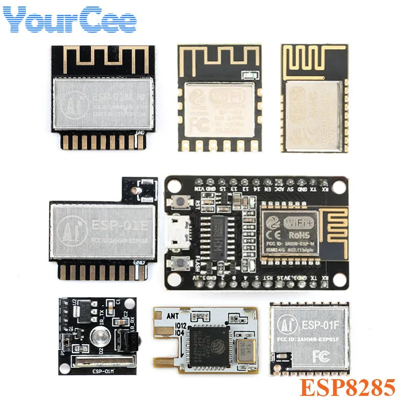 ESP8285 ESP-01F ESP-01M ESP-01E ESP-01D ESP-M2 M3 Bảng phát triển mô-đun truyền dẫn không dây Wifi