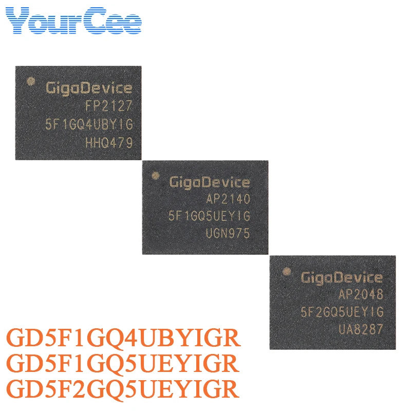GD5F1GQ5UEYIGR GD5F1GQ4UBYIGR GD5F2GQ5UEYIGR GD5F1GQ5 GD5F1GQ5UEYIG WSON-8 Mạch tích hợp Chip IC 1Gb