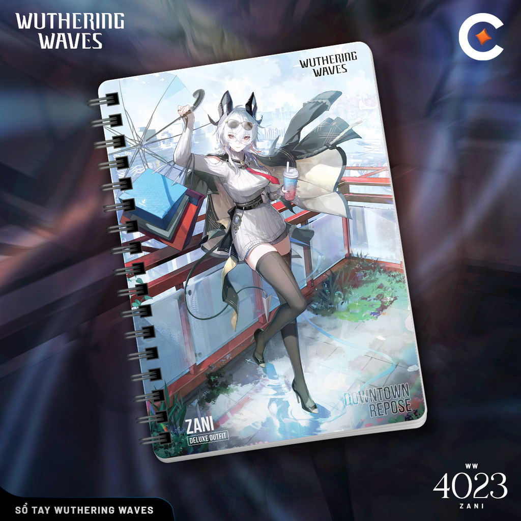 GCD Shop | Sổ Tay A5 A6 Hiệu Ứng Outfit Collection Wuthering Waves cực đẹp