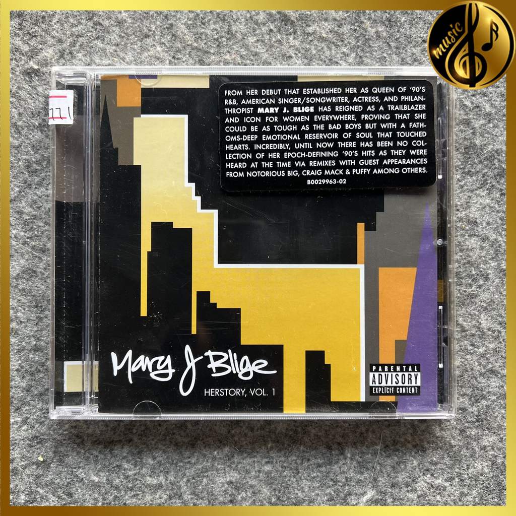 Mary J Blige HERstory Vol 1 [Sealed] Brand New 1Z01961 VN-ZK0