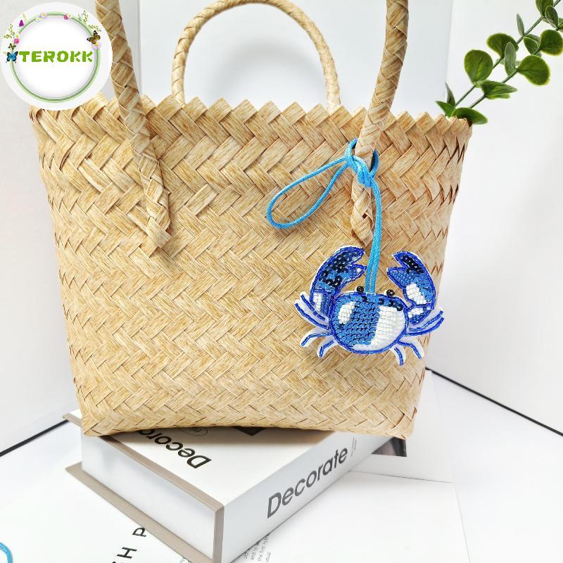 TEROKK - Hạt Cây Dừa Cua Cho Mặt Dây Treo & Phụ Kiên Túi Xách