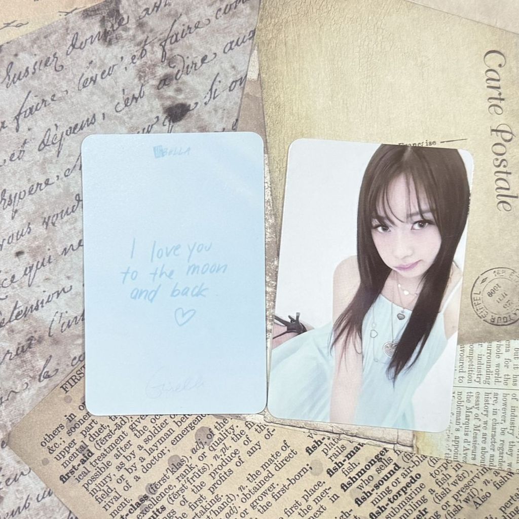 Thẻ tạp chí Aespa Giselle Giselle chính hãng