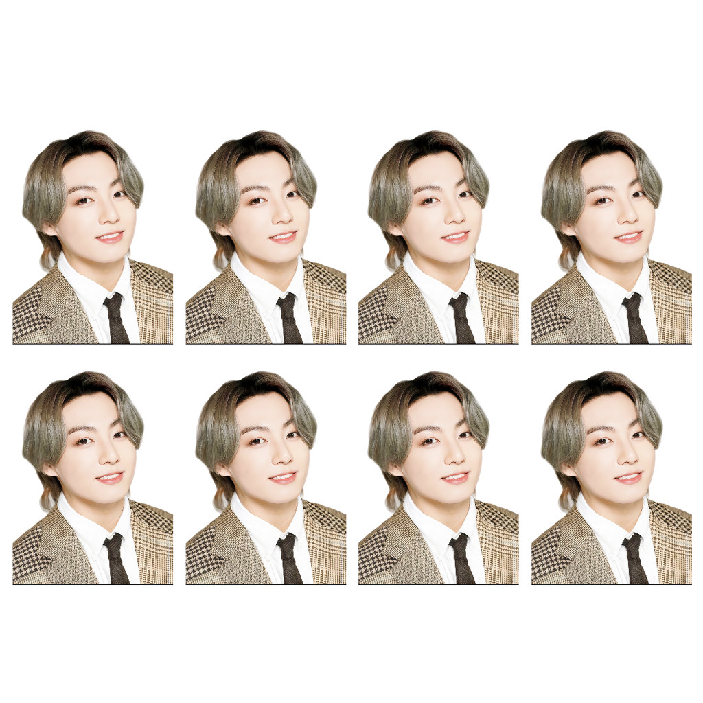 BTS ID Photo One Inch Photo Diy Sản phẩm In HD KPOP MỚI