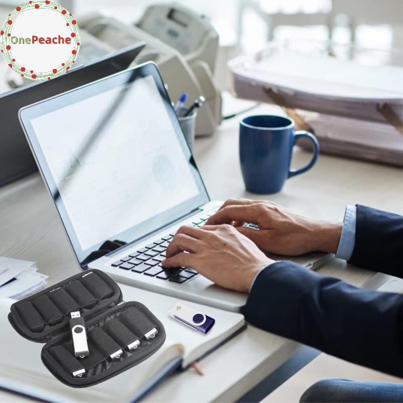 OnePeache USB Flash Drive Ốp Lưng Bảo Quản Giá Đỡ Túi Bảo Quản USB Flash Drive Phụ Kiện Điện Tử Tổ C